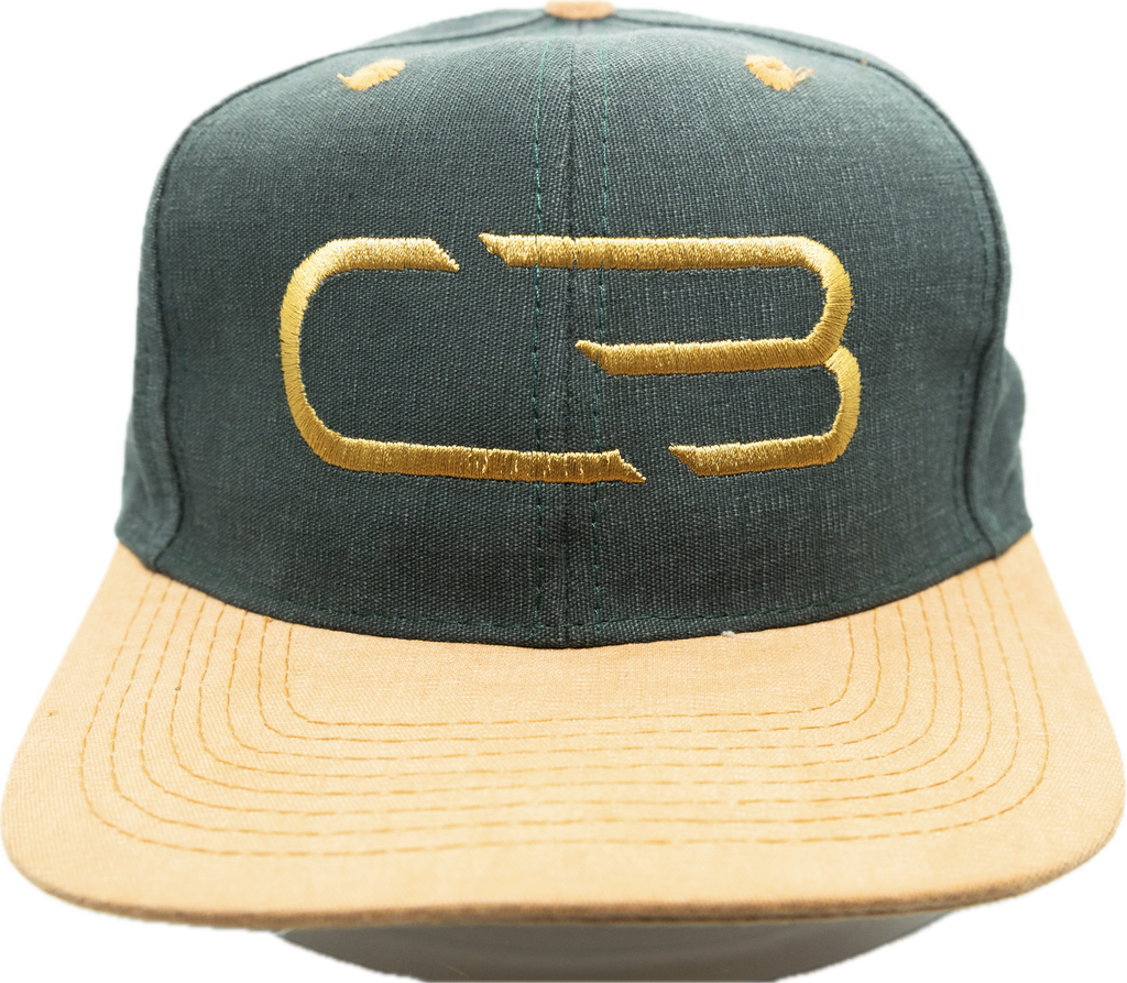 Athletics Logo Vintage Snapback(Forest Green)