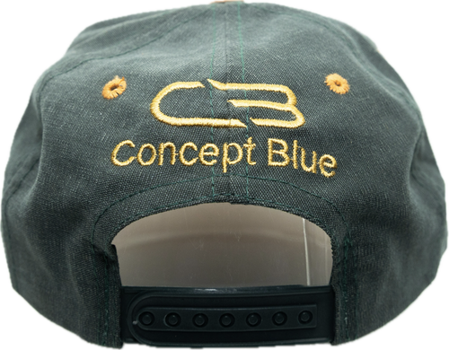 Athletics Logo Vintage Snapback(Forest Green)